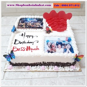 Bánh Sinh Nhật In Hình Ảnh - H436
